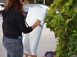 Concurso de Pintura al aire Libre en Mula 2011